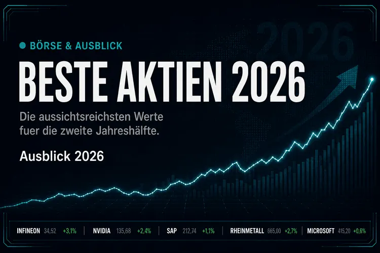 Die besten Aktien für 2026: Aussichtsreiche Werte für den Herbst und Winter